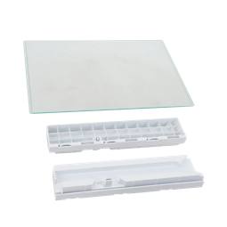 hylla glas-, skenor, sats,