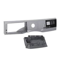 control panel, silver, Zanussi