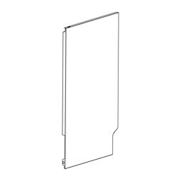 panel derecho, blanco, 519x808mm