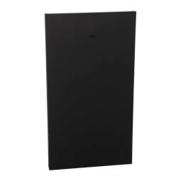 refrigerator door, assembly, black, 1116x595