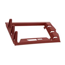 knife holder, red,