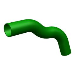 Rohr,Wrasenaustritt,oberer Ofen