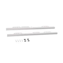 mounting kit, side trim, inox,