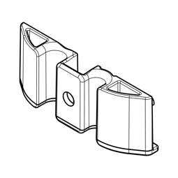 klammer, rör, 61x23.4mm