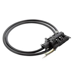 aansluitdoos, met, kabel