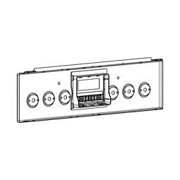 BEDIENBLENDE,INOX,50CM,6K,SET