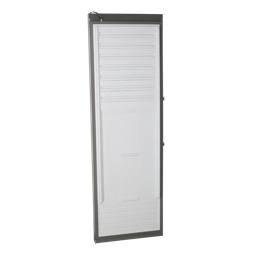 refrigerator door, assembly, inox, 1850x595mm