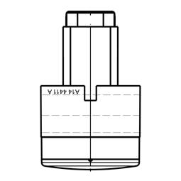 KNEBEL,THERMOSTAT,INOX,0-275°C