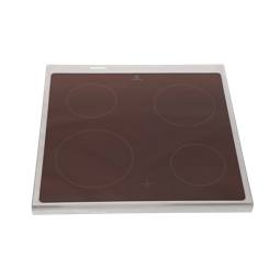 GLASPLATTE MIT RAHMEN,INOX,HUS
