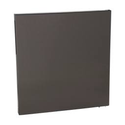 freezer door, assembly, black, 768x700mm/Eclass
