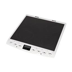 cooking top with frame,white,60cm