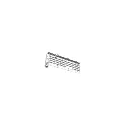 support, rail de guidage, droit, 321.5x127mm