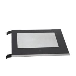front glass, inox, Electrolux, 592x466mm