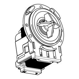 avloppspump, med, överhettningsskydd, 240V,50Hz,25W