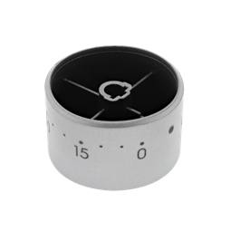 knob, timer, grey