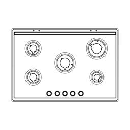 ARBEITSPLATTE,INOX,ELECTROLUX,
