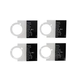 programme plate,knob,adhesive,DA,NO,FI,SV