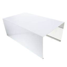 Kamin, unter, Inox