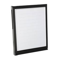 freezer door, assembly, black, 808x595mm