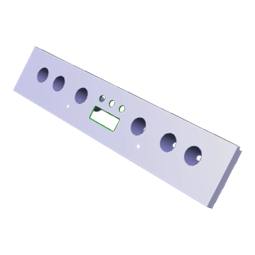 BEDIENBLENDE,INOX,60CM,SET,6K