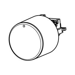 knob, selector, black