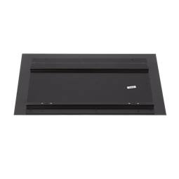 front glass,upper,assembly,550x310mm,Black