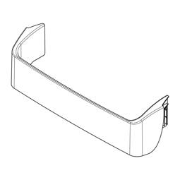 Flessenplank koelkast