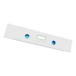 BEDIENBLENDE,INOX,60CM,SET.2K