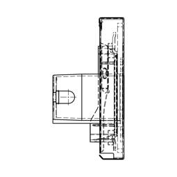 BEDIENBLENDE,INOX,60CM,2K,HEXA