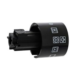 KNEBEL,FUNKTIONEN,SCHWARZ,0+10