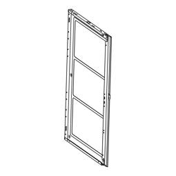 side panel, left, black, 509.3x819mm