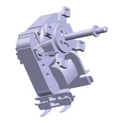 motor, convection fan, 400V (FIME)