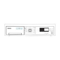 control panel, white, Zanussi