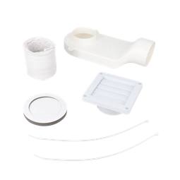 areazione, tubo flessibile, kit,