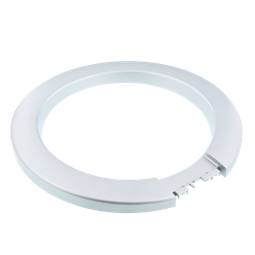 Cadre de hublot externe argent pour lave-linge