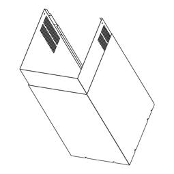 chimney, assembly, black, 252,8x276,7x630