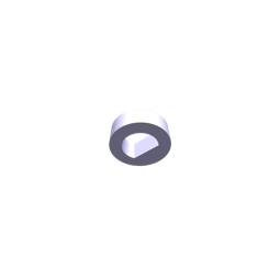spacer, knob