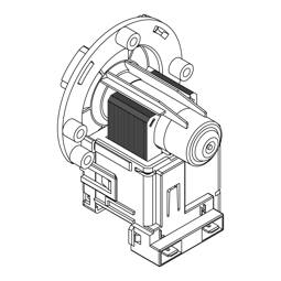 avloppspump, med, överhettningsskydd, 240V,50Hz,30W