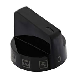 knob, function, black, 9+0