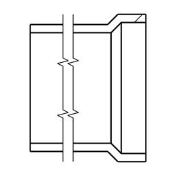service tube, L=69,5mm