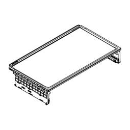 glass panel assembly,silkscreened,672.8x381.4mm