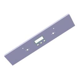 control panel,black,60cm, SET, 2K