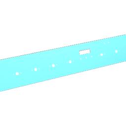 BEDIENBLENDE,SILBER,60CM,SET,6