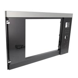 Frame, control panel
