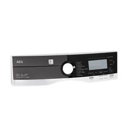 control panel, white, AEG, EN