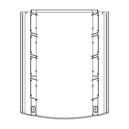 air channel,Cover,bottom,L=570mm