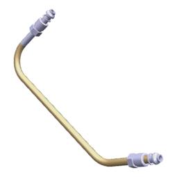 tubo gas, destro, anteriore
