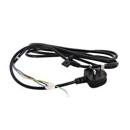 power cable, 2m, 13A 250V, UK