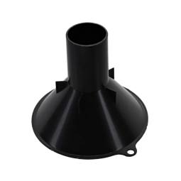 funnel, black, salt