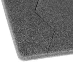Filtre en mousse pour isolation accoustique d’aspirateur